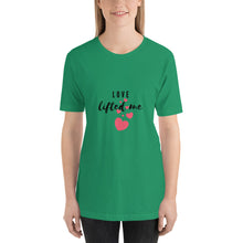 Load image into Gallery viewer, Short-Sleeve &quot;Love Lifted Me&quot; T-Shirt

